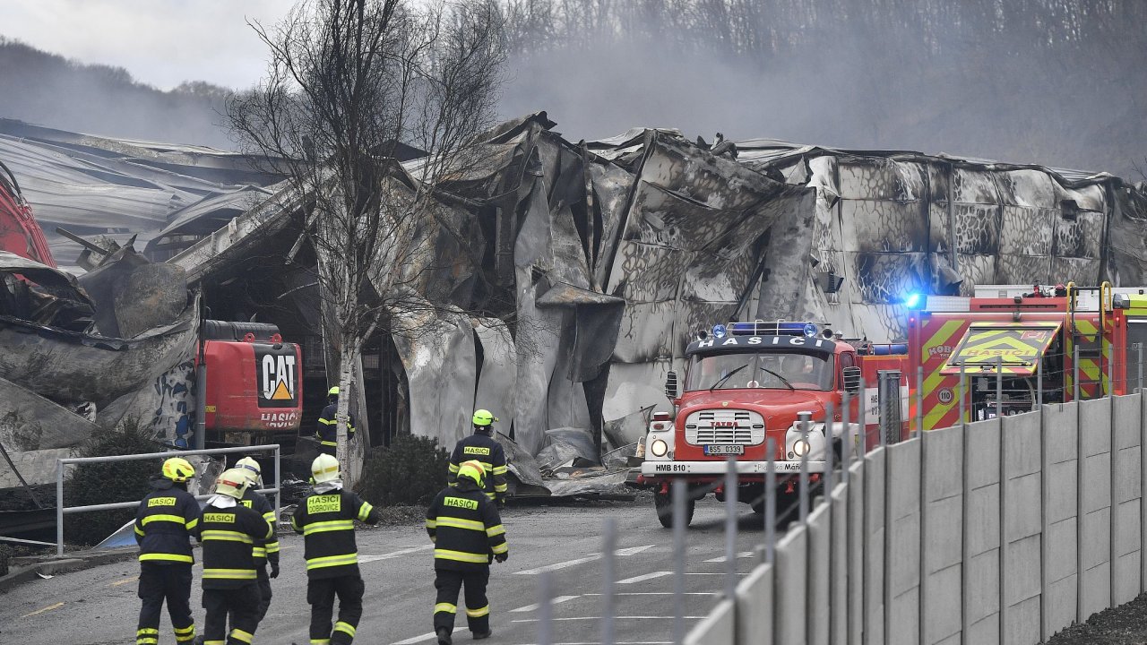 Požár v Mladé Boleslavi