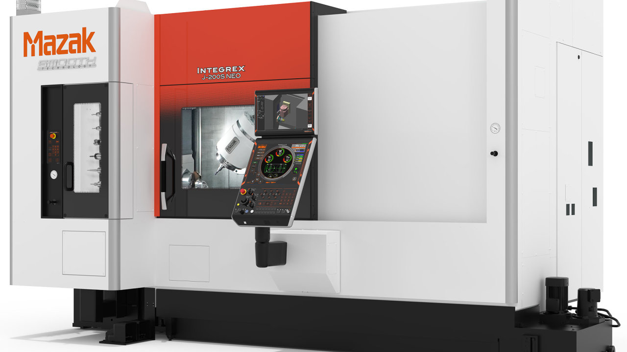 Integrex j‑200S Neo p�edstavuje novou generaci multifunk�n�ho obr�b�n�...