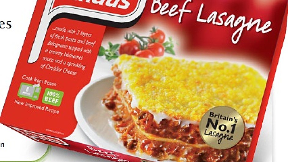 Hovz lasagne Findus