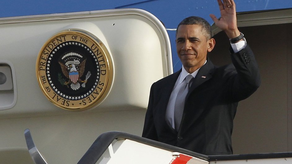 Barack Obama odpoledne pistl v Ammnu.