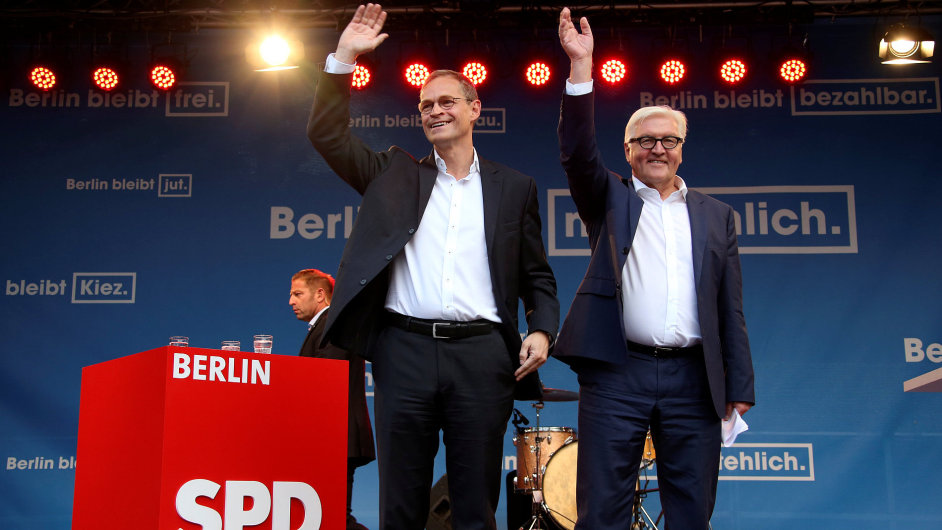 Volby v Berln vyhrla SPD