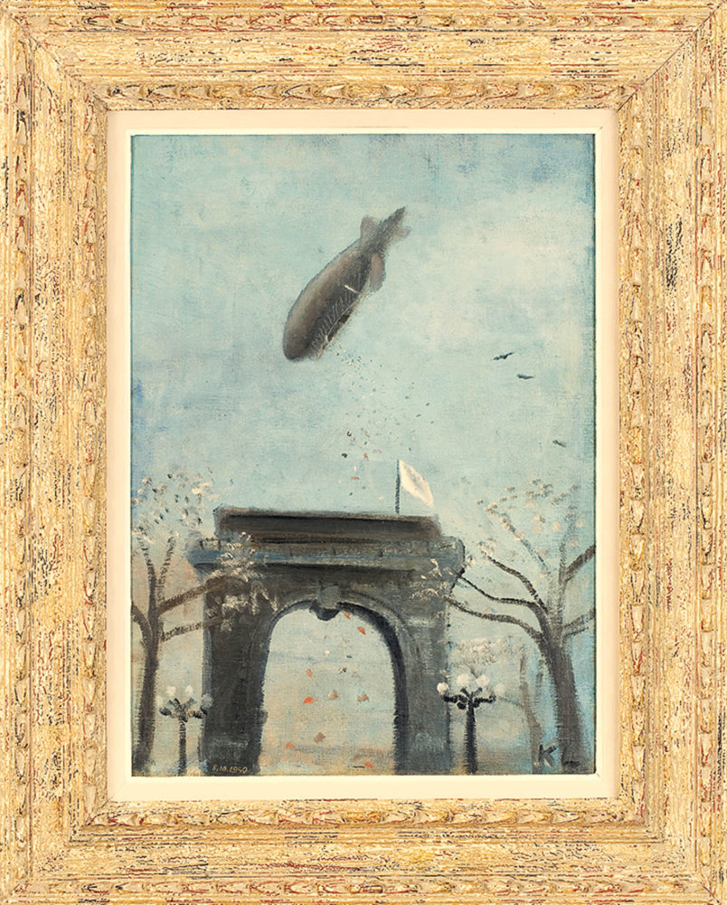 Kamil Lhoták: Mír, 1940, olej, plátno, 57 x 41,5 cm