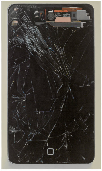 Eberhard Havekost: Baum (Strom), B15, 2015