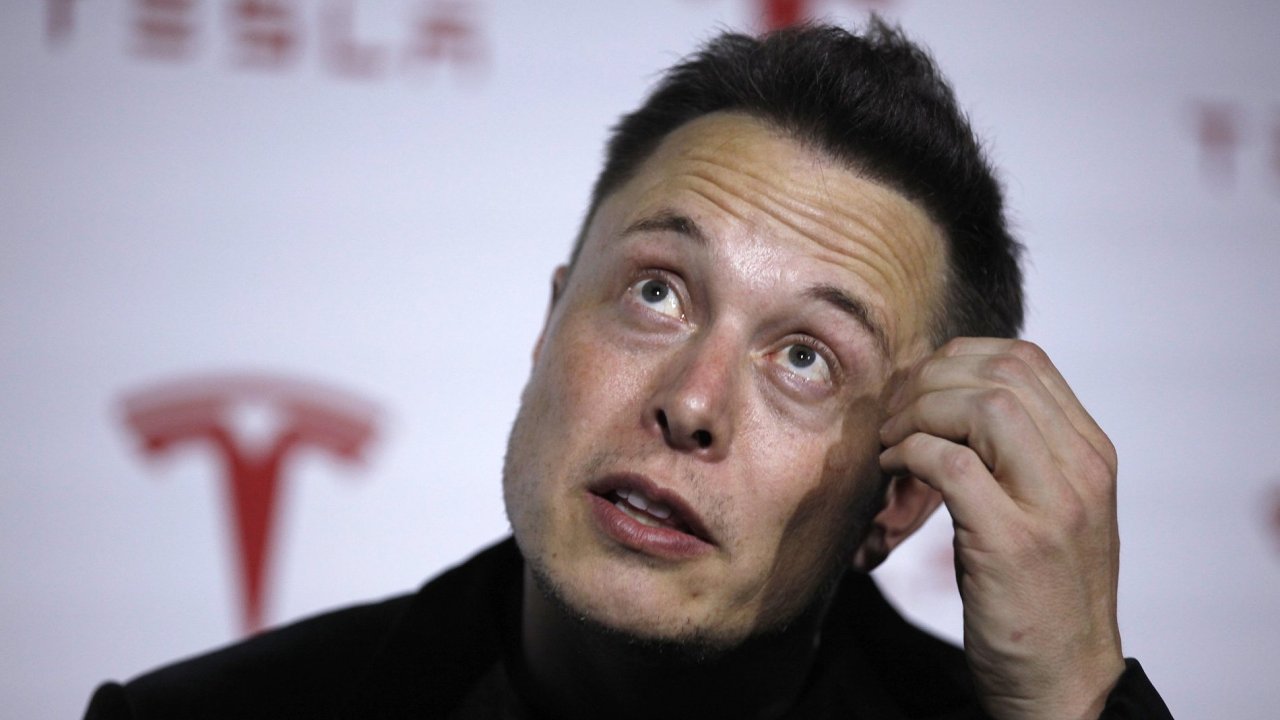f a spoluzakladatel Tesla Motors Elon Musk