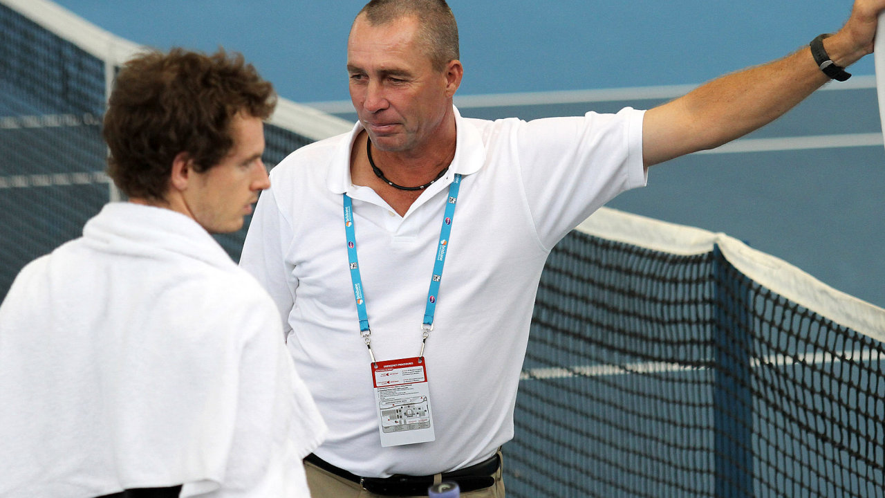 Andy Murray pijm rady od Ivana Lendla