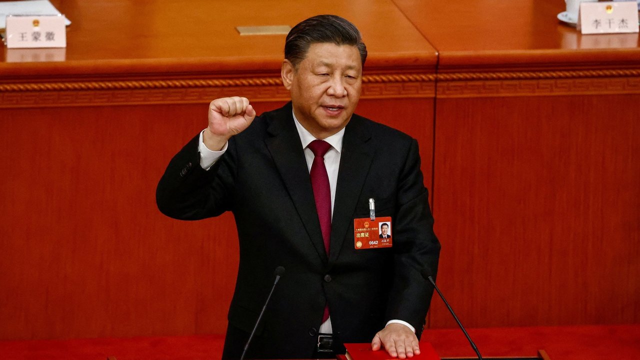 Èínský prezident Si �in-pching se svým tøetím zvolením oznámil plán reforem.