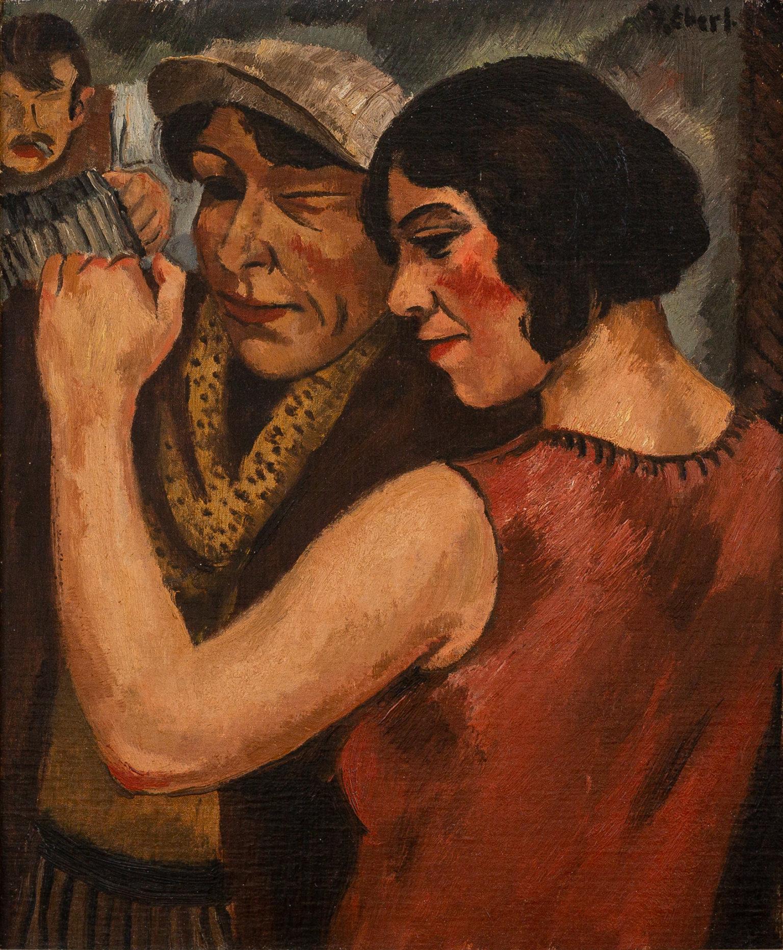 Francois Zdenk Eberl: Tanc pr. Vstava cole de Paris, Nrodn galerie Praha, Valdtejnsk jzdrna (8. 11. 2024 – 2. 3. 2025)