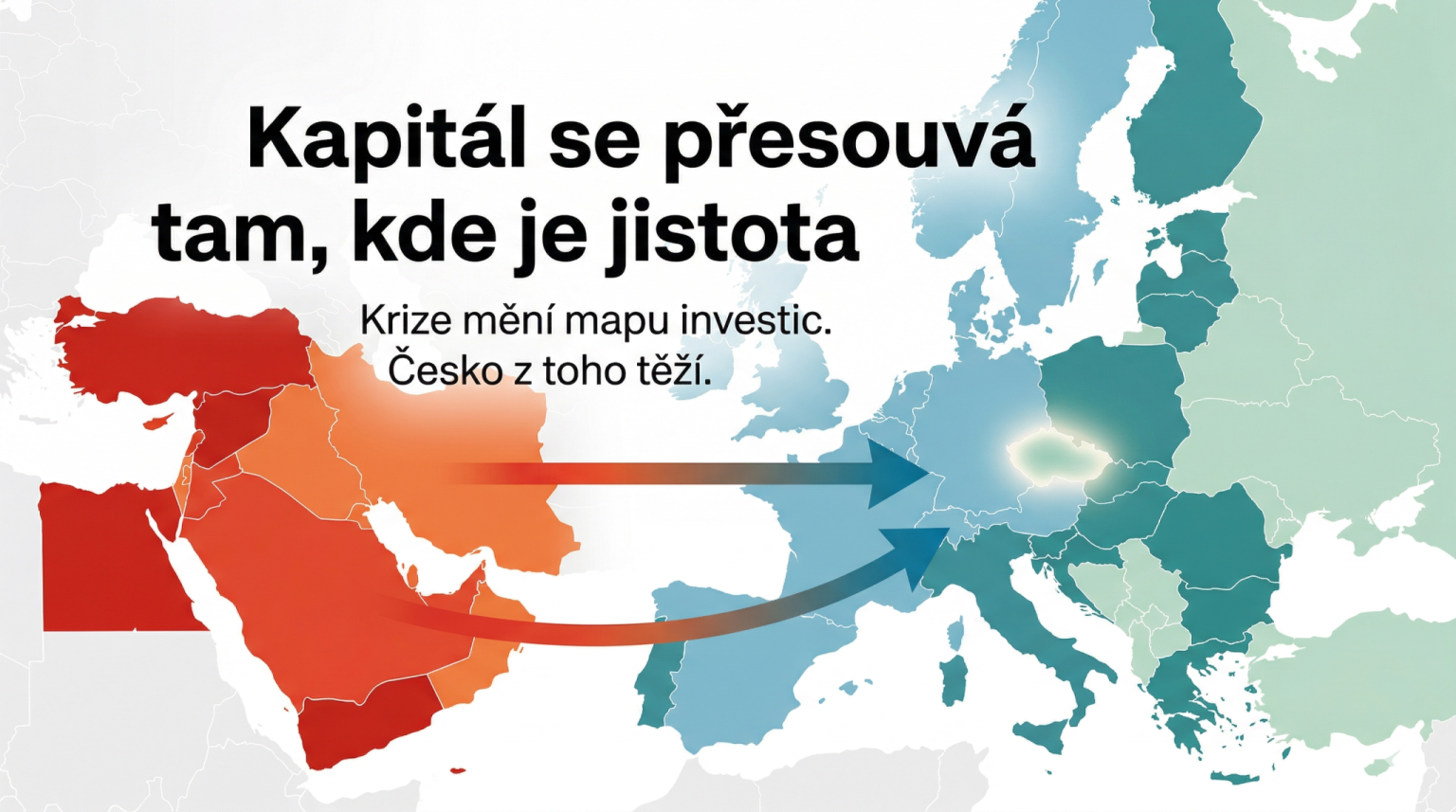 Kapit�l se p�esouv� tam, kde je jistota