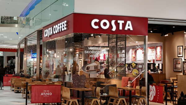 Costa Coffee v Praze