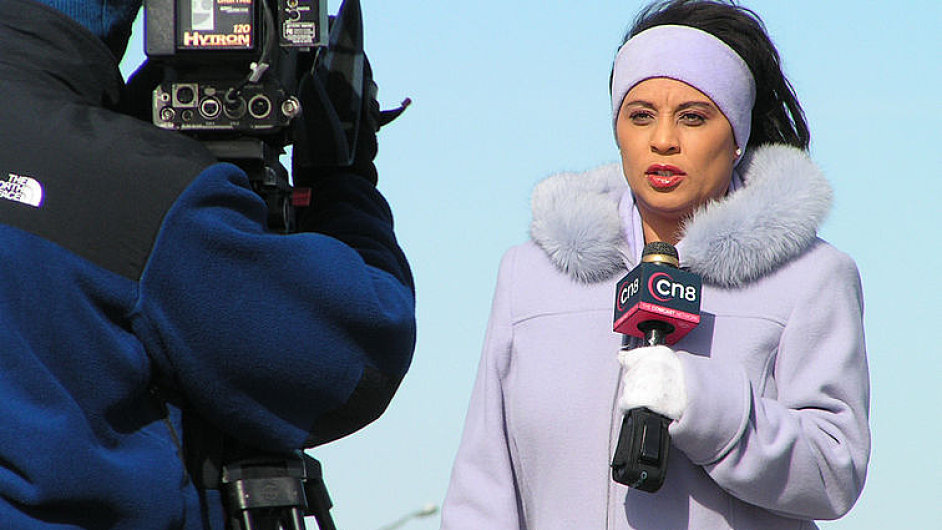 Reporter from CN8 at the Petco gas explosion (2005)