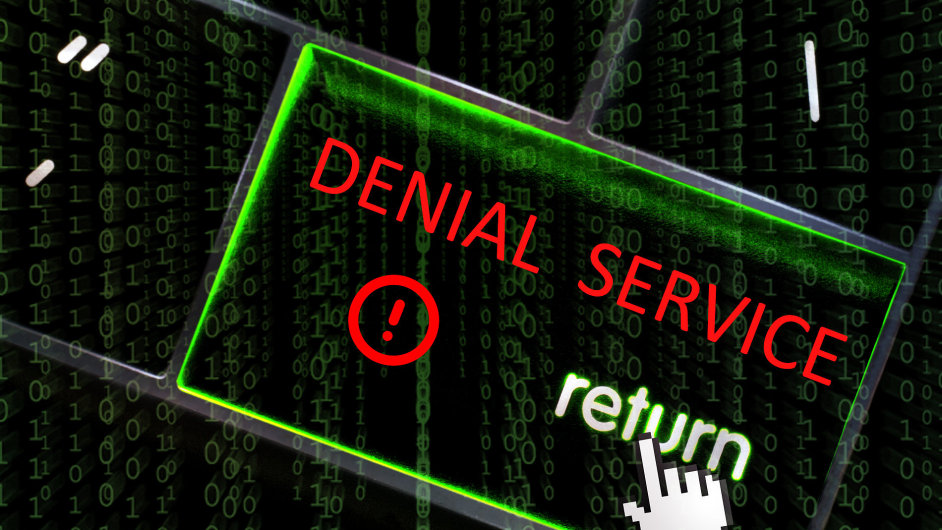 Ilustrace: Ochrana proti toku DDoS (Distributed Denial of Service/distribuovan odmtnut sluby).