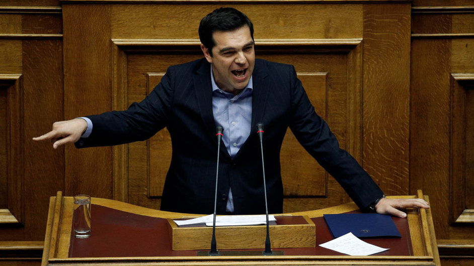 Øecký premiér Alexis Tsipras.
