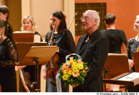 Snímek ze čtvrtečního vystoupení Orchestra of the Age of Enlightenment na Pražském jaru.