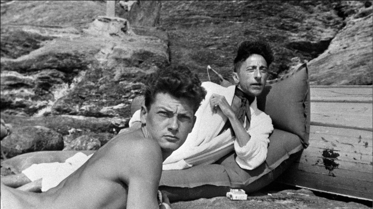Jean Cocteau (vpravo) a Jean Marais