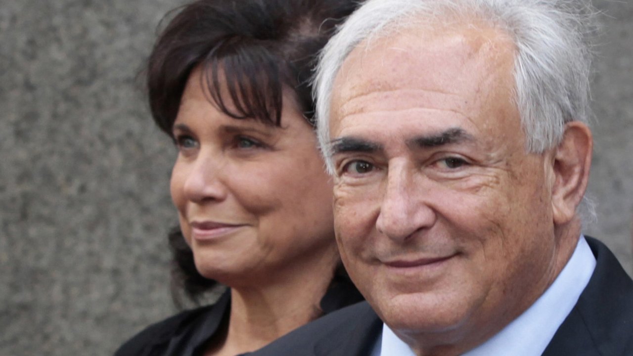 Dominique Strauss-Kahn s manelkou Anne Sinclairovou
