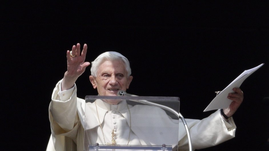 Pape Benedikt XVI. pedn svou pedposledn modlitbu