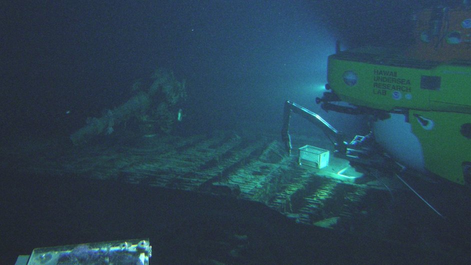 U beh Havaje byla objevena ob ponorka.
