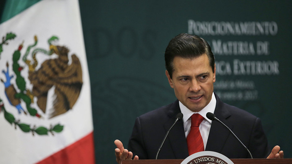 Mexick prezident Enrique Pea Nieto.