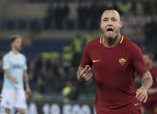 �&iacute;msk&eacute; derby vyhr&aacute;lo AS, v&iacute;t�zn&aacute; &scaron;��ra Lazia je u konce