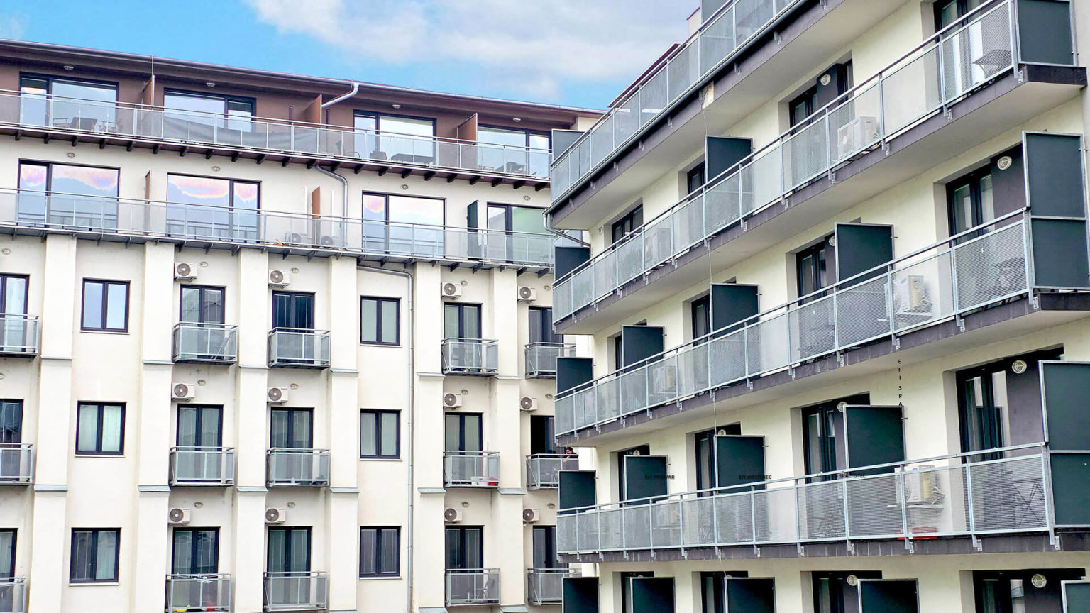 eFi Palace, Brno - N�jemn� reziden�n� projekt v centru Brna s 88 jednotkami 1+kk a� 4+kk