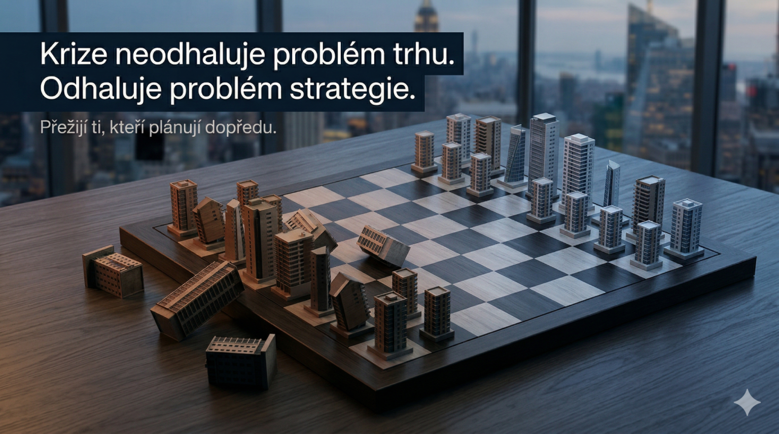 Krize neodhaluje probl�m trhu.