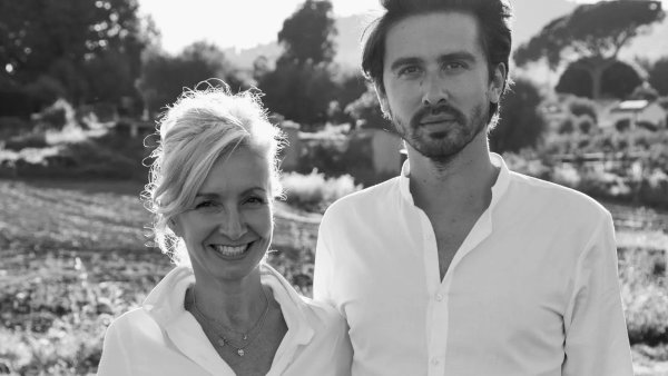 Zakladatel� zna�ky Ormaie, matka a syn, Marie-Lise Jonak a Baptiste Bouygues