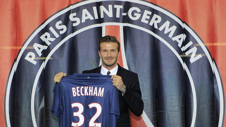 David Beckham s dresem PSG