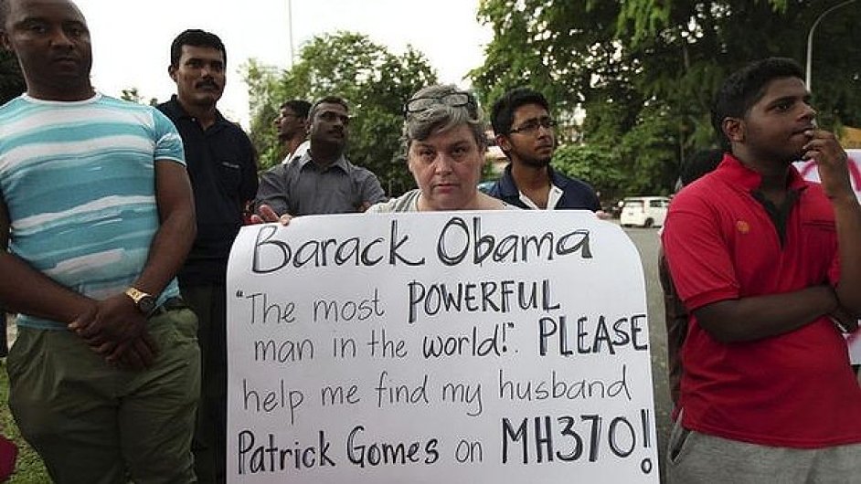 ena v Kuala Lumpuru pi pjezdu americkho prezidenta Baracka Obamy
