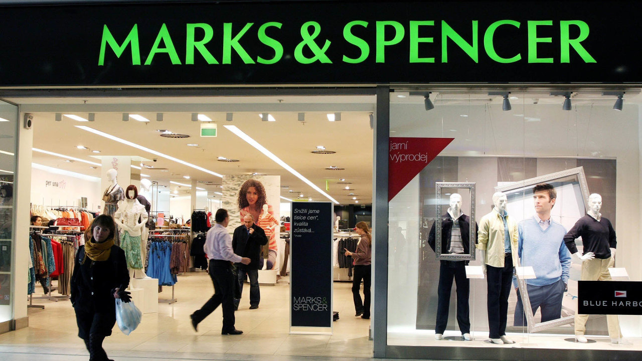 Britsk maloobchodn etzec Marks & Spencer.
