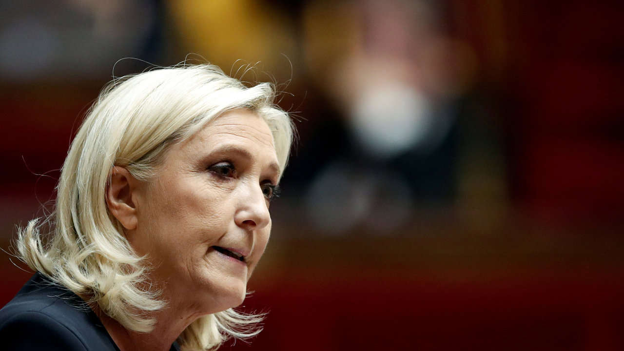 Marine Le Penová, předsedkyně Národní fronty