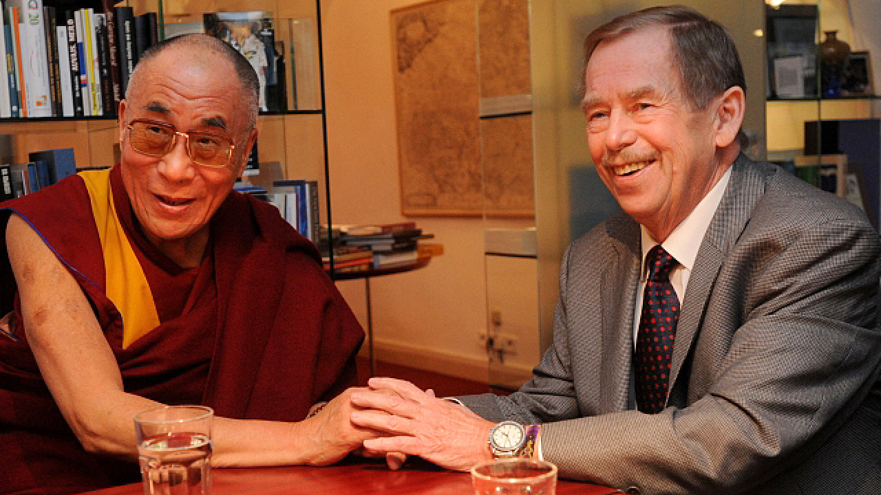 Vclav Havel a dalajlama