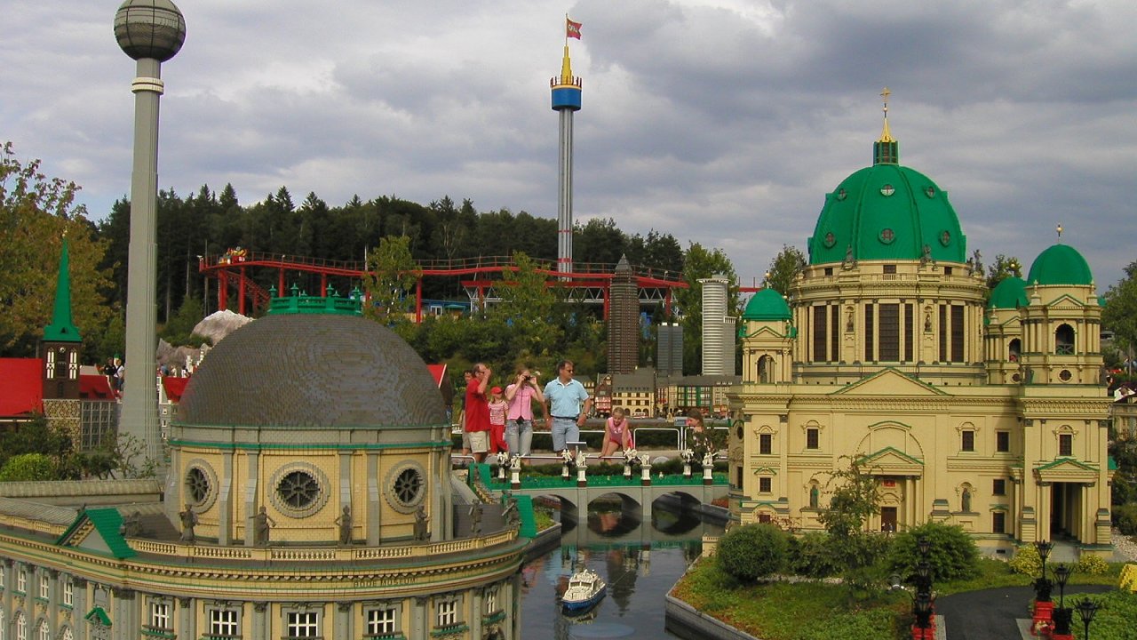 Legoland v nmeckm Ulmu.
