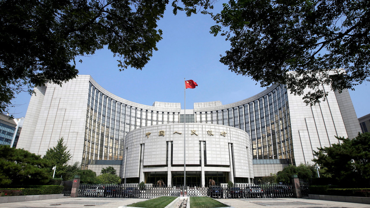 Sdlo centrln banky PBOC v Pekingu