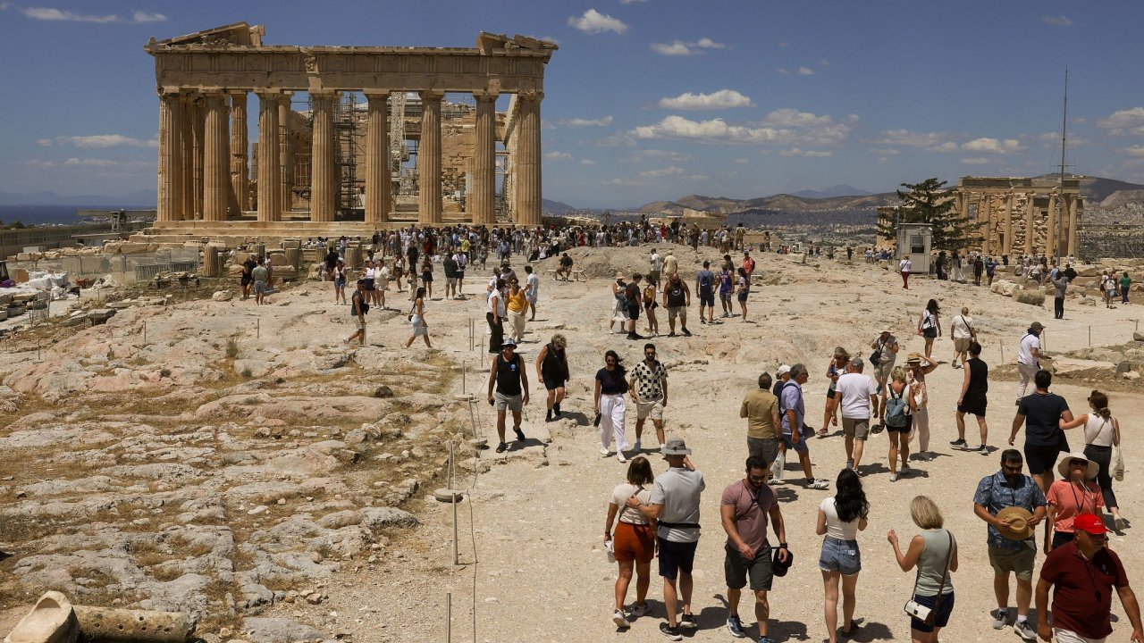 Parthenon, �ecko, Akropolis