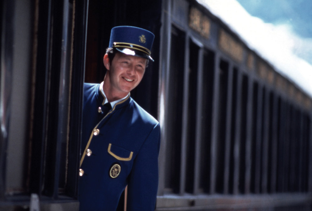 Orient expres Venice-Simplon Stevard.