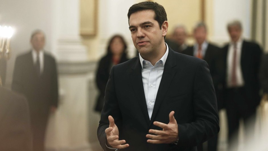 Pedseda strany Syriza a nov eck premir Alexis Tsipras (ilustran foto)