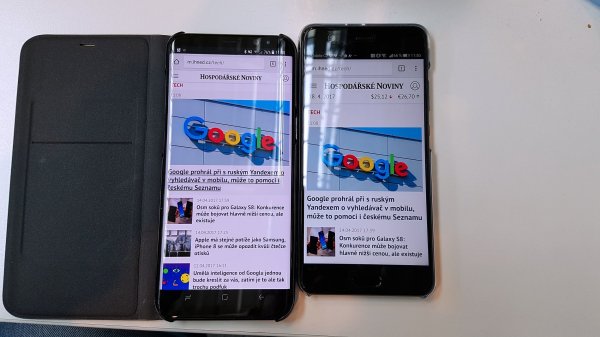 Samsung Galaxy S8 vs Huawei P10 Plus
