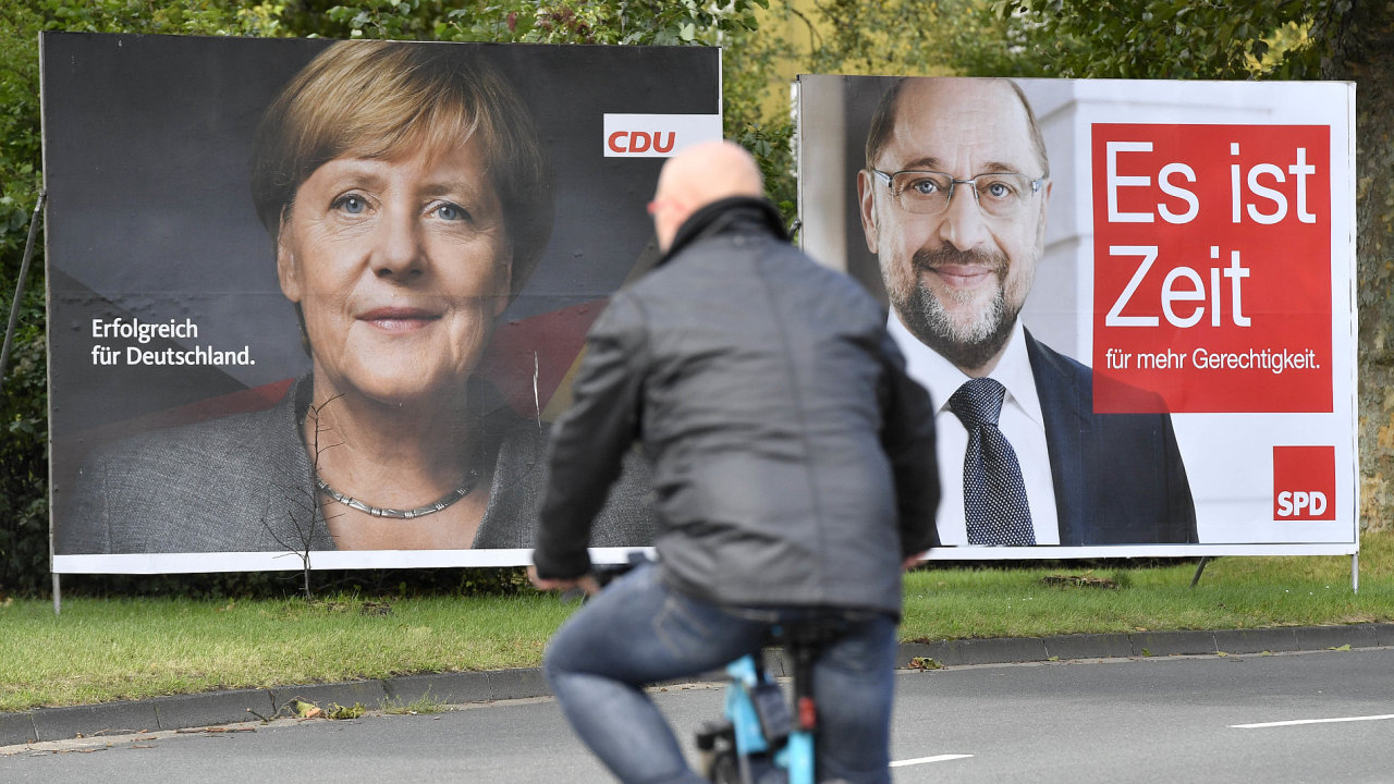 Nmecko se pipravuje na parlamentn volby. Jasnm favoritem je Konzervativn unie CDU/CSU Angely Merkelov.