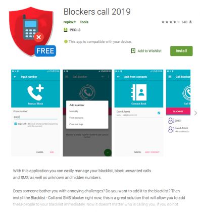 blockers call 2019