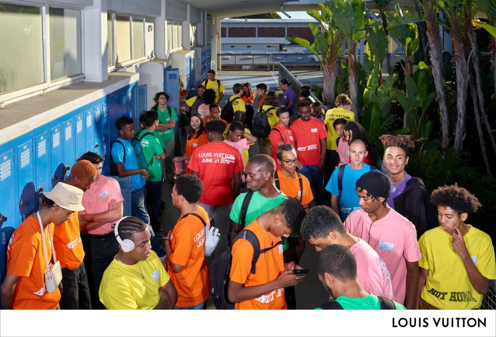 Vizuál pánské kolekce Louis Vuitton od Virgila Abloha