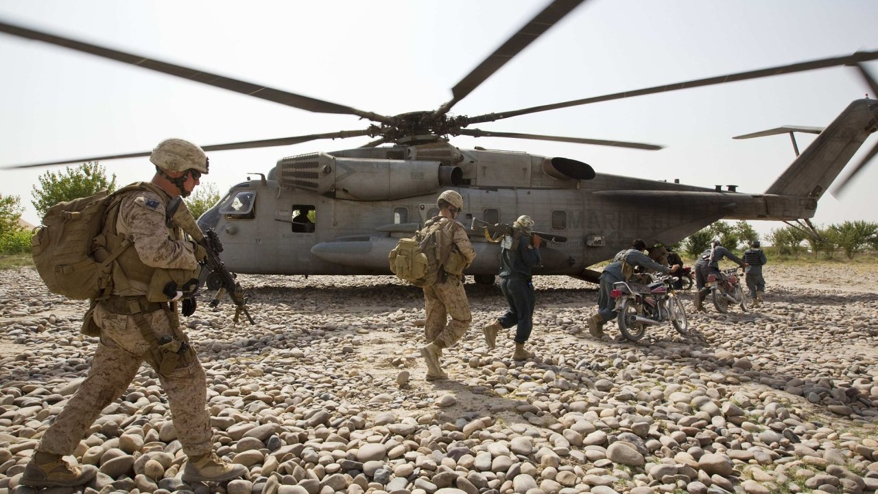 Vrtulnk USA v Afghnistnu