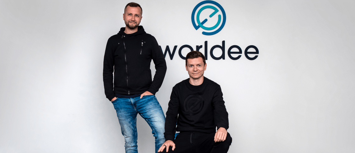 Zakladatelé Worldee Tomáš Nakládal (COO) a Tomáš Zapletal (CEO)