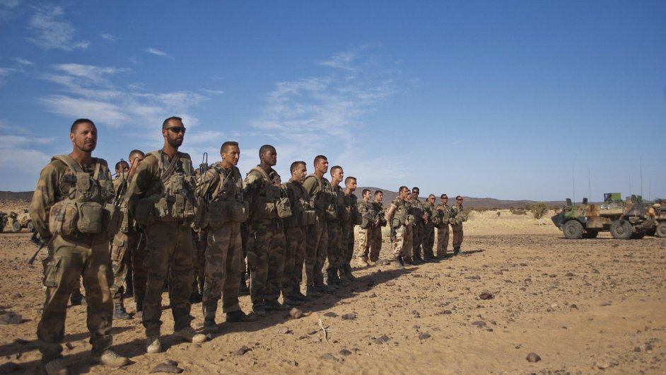 Francouzt vojci v Mali