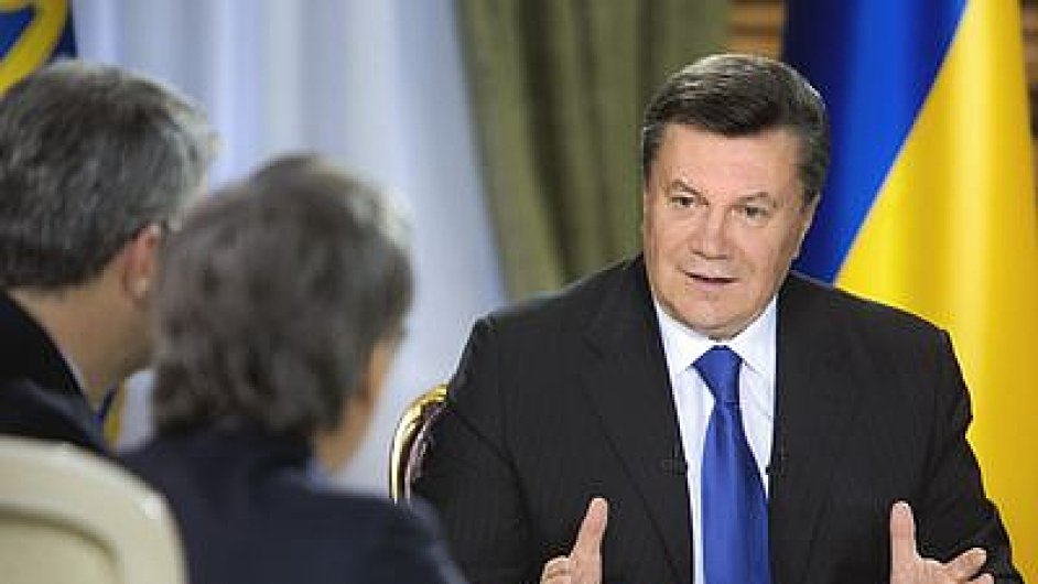 Ukrajinský prezident Viktor Janukovyè