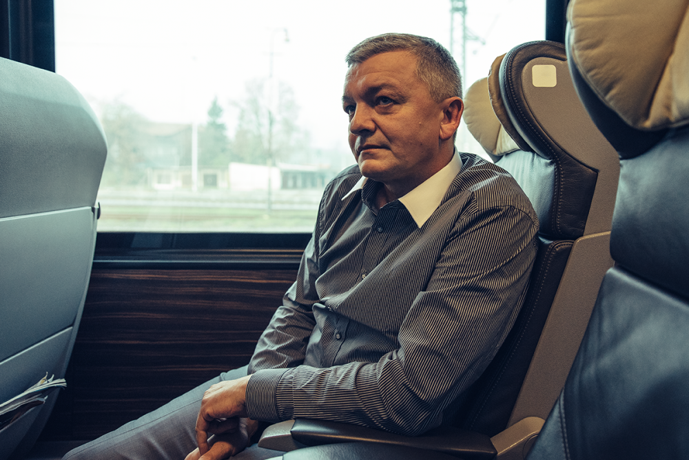 The Venture Filip Hůlka prezentoval vícekomorové odpadkové pytle.