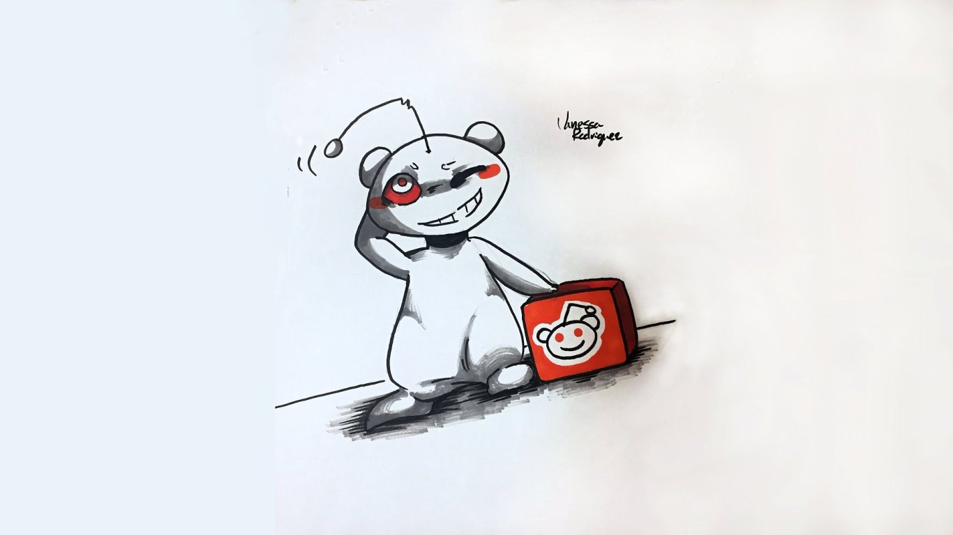Kresba maskota Redditu vznikla jako reakce na pspvek, v nm se uitel pochlubil malvkou sv studentky
