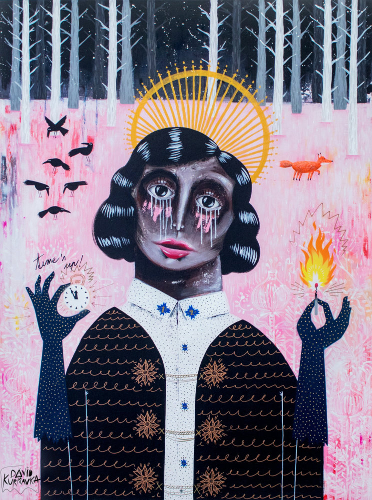 TIME S UP 160x120cm 2017
