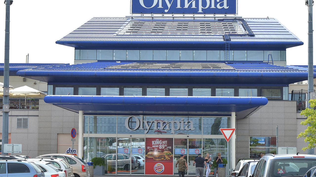 Brnìnská Olympia je nejvìtším nákupním centrem moravské metropole.