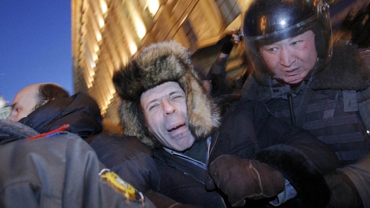 Protest v Petrohrad, 31. ledna 2012