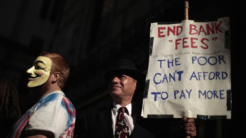 Occupy Wall Street - ilustran foto